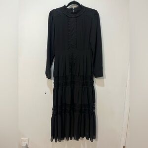 Ellie Makir tiered lace dress
